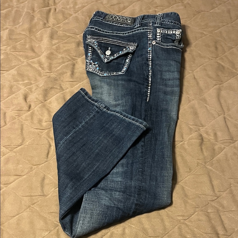 Rock & Roll Mid Rise Jeans